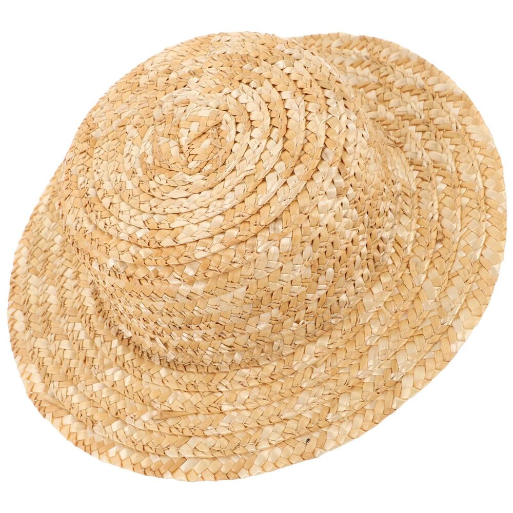 3151 Mini Straw Hats 7 Inch Dollhouse Cowboy Hats Tiny Doll Hats Miniature